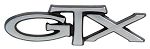 GTX Nameplate  Front Fender/Rear Deck Lid