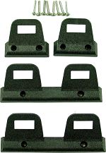 Complete Seat Belt Clip Set, Bench