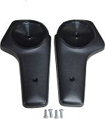 Bucket Seat Hinge Covers, 1972-74 E-Body